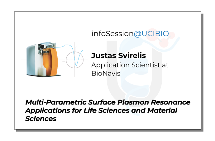 infoSession@UCIBIO | Justas Svirelis | BioNavis SPR Navi 200