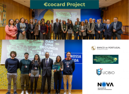€cocard Project: UCIBIO researchers awarded 2nd prize by Banco de Portugal for turning old banknotes into sustainable cards