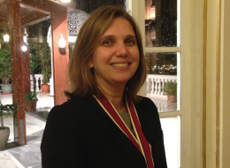 Marcela Segundo receives the FIA Award for Science